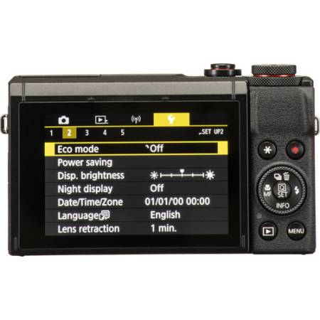 Canon PowerShot G7 X Mark III (czarny) - kompaktowy aparat cyfrowy dla vlogerów z obiektywem zmiennoogniskowym F1.8-2.8
